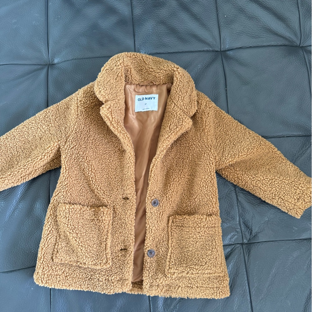 Old Navy Tan Sherpa Jacket